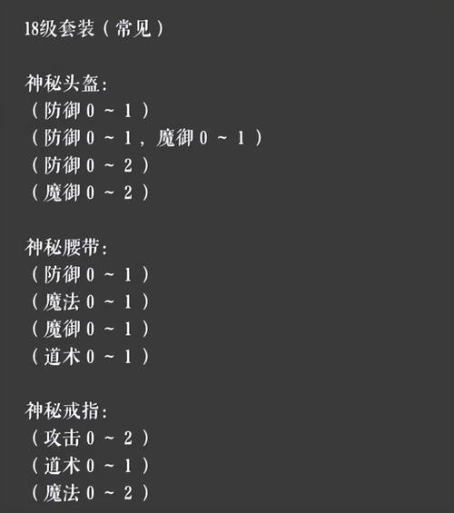 探秘奇迹私服：奇幻天地中的独特乐趣与多样特色全解析